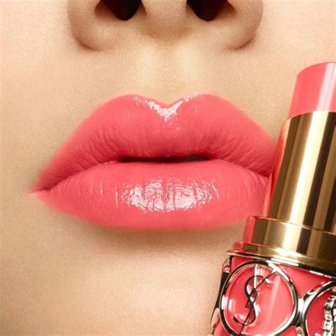 yves saint laurent rouge volupte shine n 15 corail intuitive|YSL Corail Intuitive (15) Rouge Volupte Shine Oil.